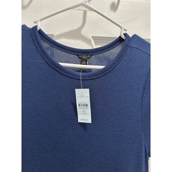 Ann Taylor Petite Blue‎ Maxi Dress NWT Womens Size XSP - Picture 2 of 4